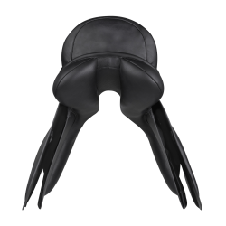 Selle de dressage Waldhausen cuir Comfort Noir Selle de dressage Waldhausen cuir Comfort Noir