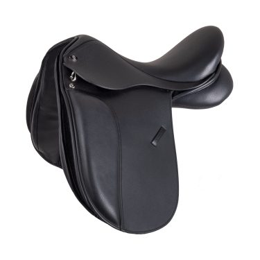 Selle de dressage Waldhausen cuir Comfort poney Selle de dressage Waldhausen cuir Comfort poney
