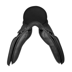 Waldhausen Premium dressuurzadel van leer Zwart