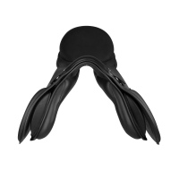 Waldhausen veelzijdigheidszadel Comfort leer Zwart