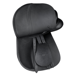 Selle mixte Waldhausen Premium cuir Noir