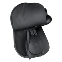 Waldhausen Premium veelzijdigheidszadel van leer Zwart