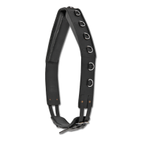 Waldhausen lederen werk singel Zwart