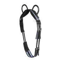 Waldhausen longeersingel met 2 handvatten Zwart / grijs