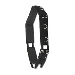 Waldhausen nylon singelriem Zwart