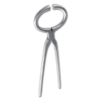 Tricoise Waldhausen pour examiner les sabots Gris