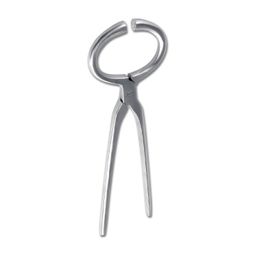 Tricoise Waldhausen pour examiner les sabots Gris