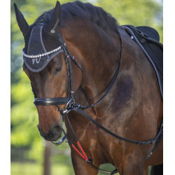 Rênes triangulaire W-train Waldhausen Zwart