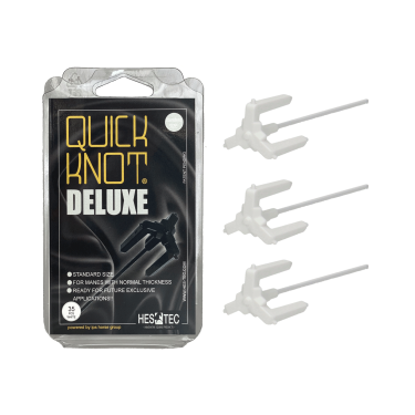 Hes-Tec Quick Knot Deluxe standaard vlechtaccessoire Wit