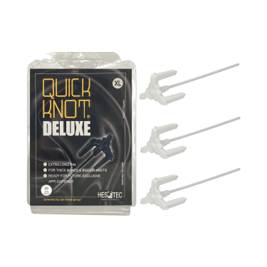 Accessoire de tressage Hes-Tec Quick Knot Deluxe XL Blanc