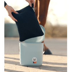 Couverture rafraîchissante Waldhausen Health + Care Ice Layer Bleu nocturne