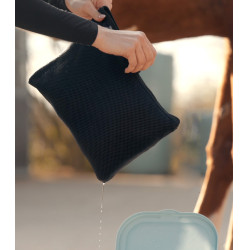 Couverture rafraîchissante Waldhausen Health + Care Ice Layer Bleu nocturne