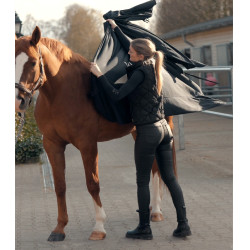 Couverture rafraîchissante Waldhausen Health + Care Ice Layer Bleu nocturne