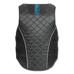 Swing P19 veiligheidsvest met ritssluiting voor volwassenen Zwart / grijs Swing P19 veiligheidsvest met ritssluiting voor volwassenen Zwart / grijs