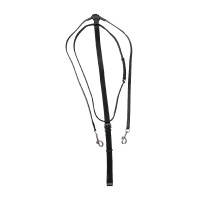 Martingale adaptable aux rênes Star Noir