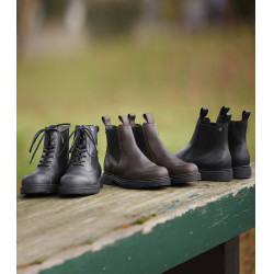 Bottines à lacets ELT Secura Noir