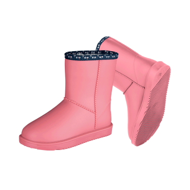 Enkellaarsjes ELT Rainless Rode roos / gelukshart Roze