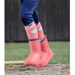 Bottines ELT Rainless Rose rouge / lucky heart Bottines ELT Rainless Rose rouge / lucky heart