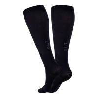 ELT paardrijsokken met compressie-effect Zwart