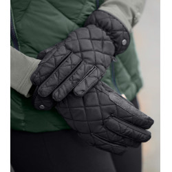 Gants d'équitation ELT Diamond hiver Noir