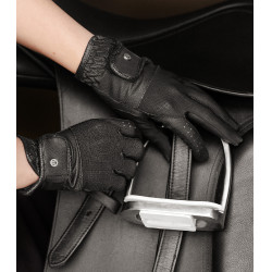 Rijhandschoenen ELT Estelle Zwart Rijhandschoenen ELT Estelle Zwart