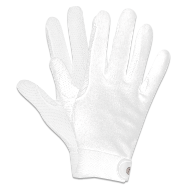 Gants d'équitation ELT Picot Blanc Gants d'équitation ELT Picot Blanc