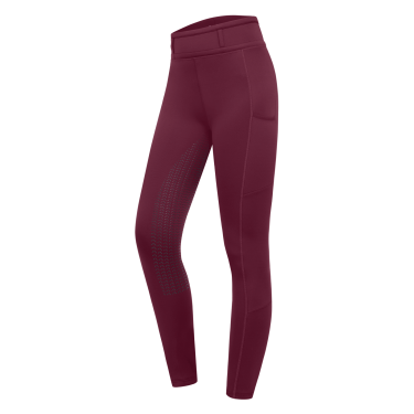 Legging d'équitation ELT Ella Glam Rouge velouté