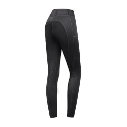 Legging d'équitation ELT Ella grip genoux Noir