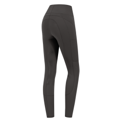 Legging d'équitation ELT taille haute Hanna mesh Boues Gris