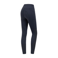 Legging d'équitation ELT taille haute Hanna mesh Bleu nocturne