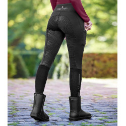 Legging d'équitation ELT thermique Milla Noir