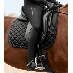 Pantalon d'équitation ELT Performance Odelette silicone Noir