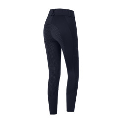ELT rijbroek met hoge taille Essential siliconen Diepblauw