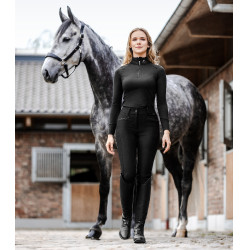 Pantalon d'équitation ELT taille haute Oktavia Curved Noir Pantalon d'équitation ELT taille haute Oktavia Curved Noir