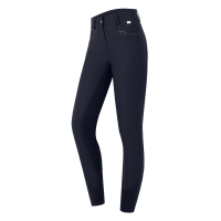 Pantalon d'équitation ELT taille haute Oktavia Curved Bleu profond