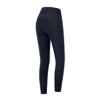 Pantalon d'équitation ELT taille haute Oktavia Curved Bleu profond