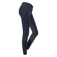 Pantalon d'équitation ELT thermique Fun Sport silicone Bleu nocturne