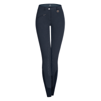 Pantalon d'équitation ELT thermique Fun Sport silicone Bleu nocturne