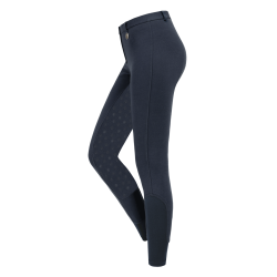 Pantalon d'équitation ELT thermique Fun Sport silicone Bleu nocturne