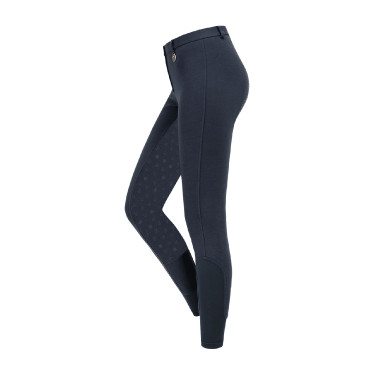 Pantalon d'équitation ELT thermique Fun Sport silicone Bleu nocturne
