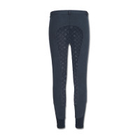 Pantalon d'équitation ELT thermique Fun Sport silicone enfant Bleu nocturne