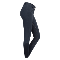 Pantalon d'équitation ELT thermique taille haute Fun Sport silicone Bleu nocturne