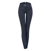 Pantalon d'équitation ELT thermique taille haute Fun Sport silicone Bleu nocturne Pantalon d'équitation ELT thermique taille haute Fun Sport silicone Bleu nocturne