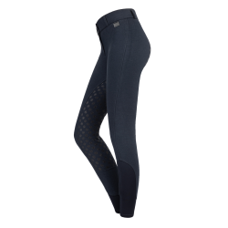 Thermobroek ELT met hoge taille Fun Sport siliconen rijbroek Nachtblauw Thermobroek ELT met hoge taille Fun Sport siliconen rijbroek Nachtblauw