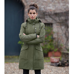 Parka d'équitation ELT hiver Kopenhagen Olive Vert Parka d'équitation ELT hiver Kopenhagen Olive Vert