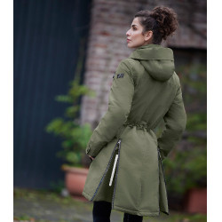 Parka d'équitation ELT hiver Kopenhagen Olive Vert Parka d'équitation ELT hiver Kopenhagen Olive Vert
