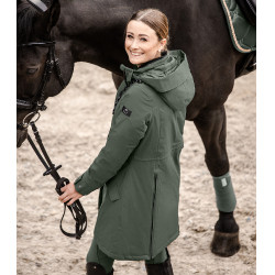 Parka d'équitation ELT hiver Performance Ontario Olive foncé Kaki Parka d'équitation ELT hiver Performance Ontario Olive foncé Kaki