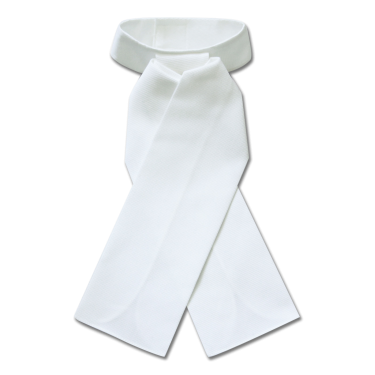 Witte plastron ELT