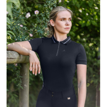 Technisch poloshirt ELT Prag Diepblauw