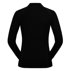 T-shirt zippé ELT fonctionnel Milano Noir T-shirt zippé ELT fonctionnel Milano Noir